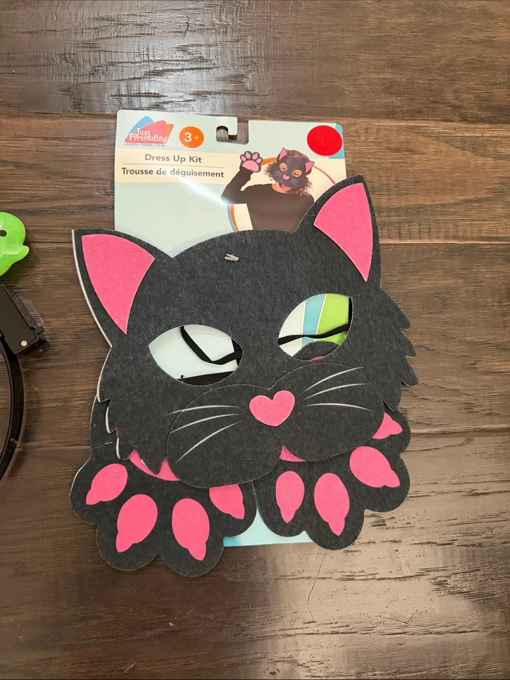 Kids Costume Cat Dress-Up Mask and Multi-Color Ghost Headband Set Halloween